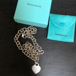 Tiffany’s silver necklace